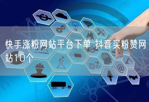 快手涨粉网站平台下单 抖音买粉赞网站10